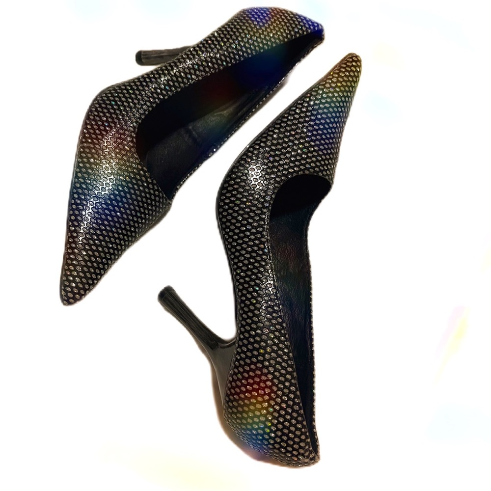 Vintage NaNa Punk Goth 90’s Y2K pointy stilettos sz 7 EUC